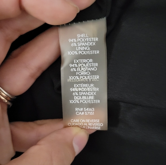 Calvin Klein Black Off the Shoulder 3/4 Bell Sleeve Whimsigoth Sheath Dress - Picture 11 of 15